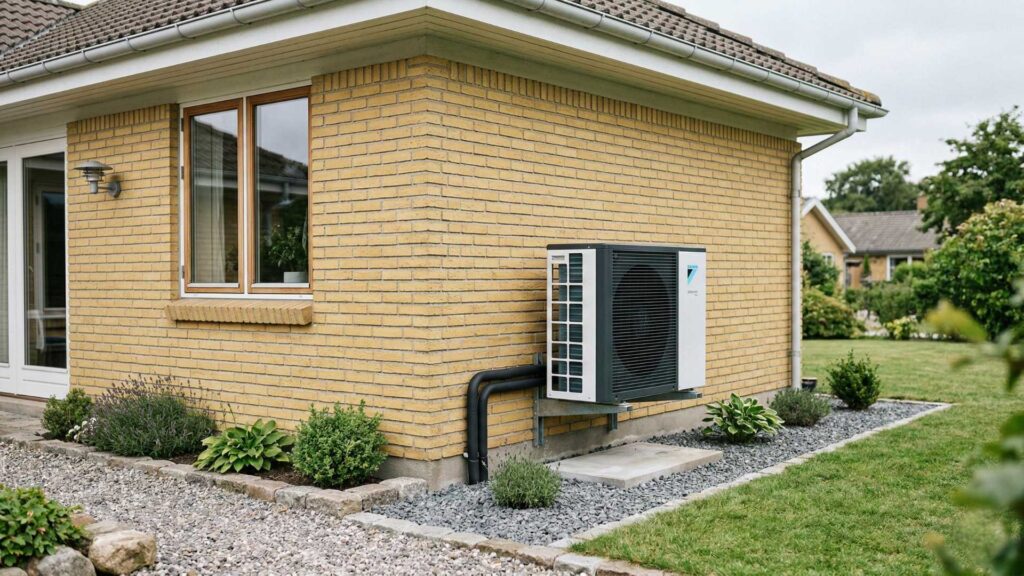 Luft til vand varmepumpe